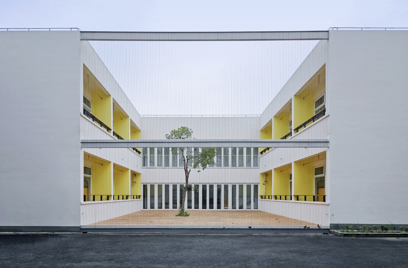 Student hostel exterior